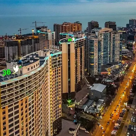Apartman аркадія, сучасна світла 36 жемчужина Fainorent Odessza